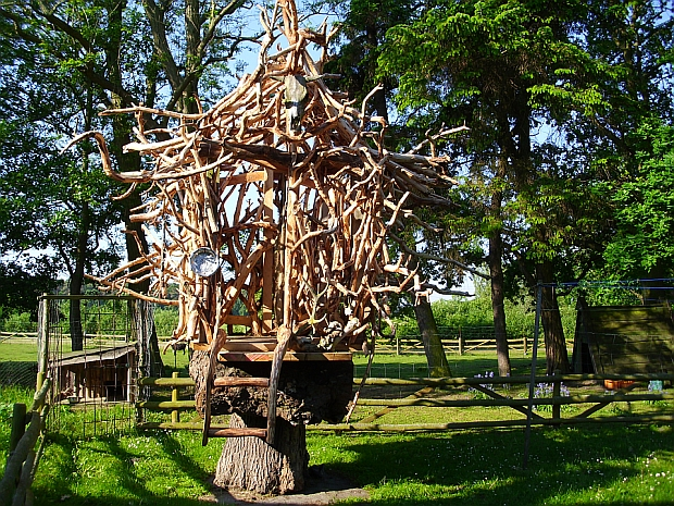 Hexenhaus im Sonnenschein